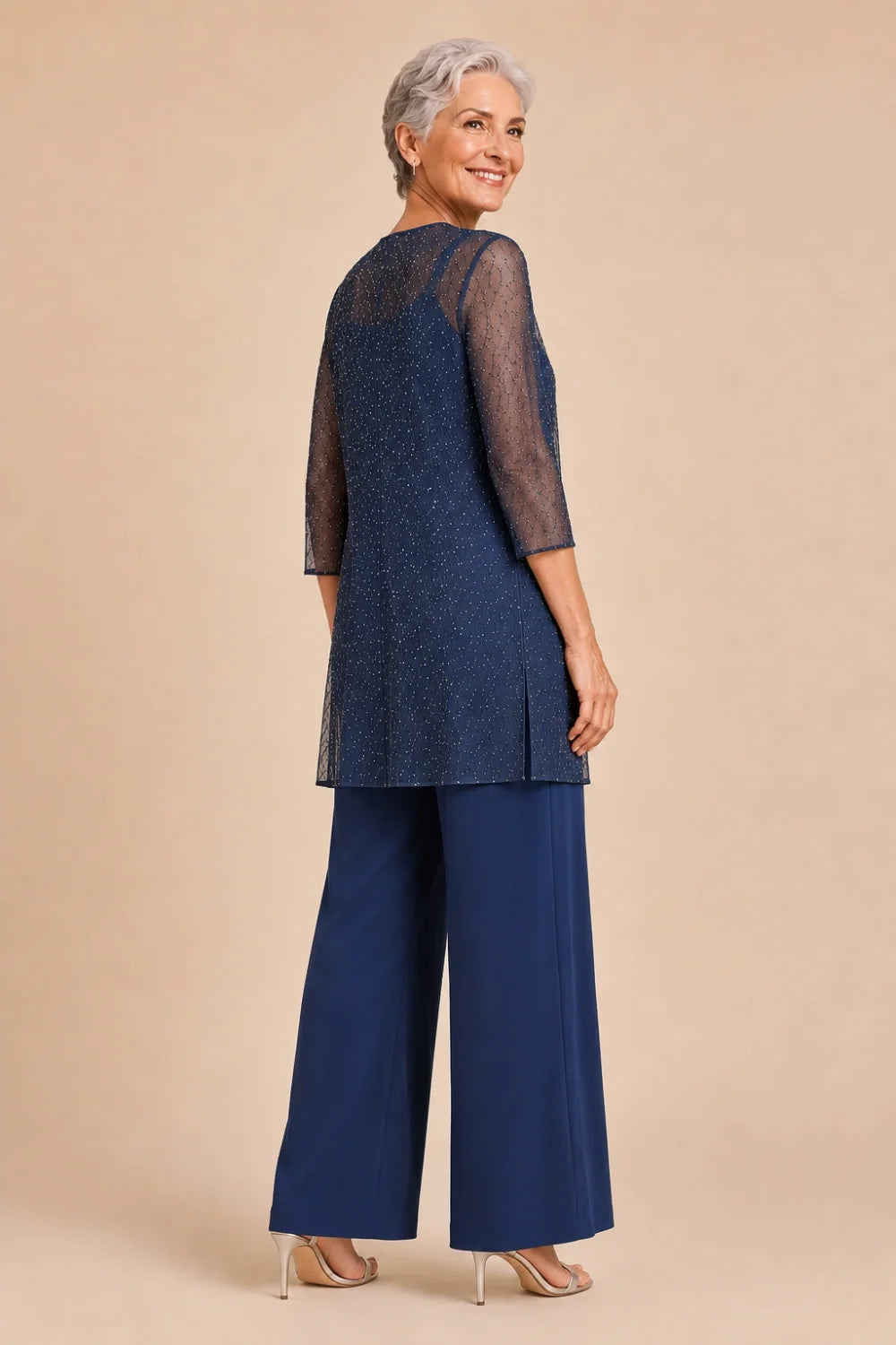 Ondellara | Completo con Sopravveste in Chiffon