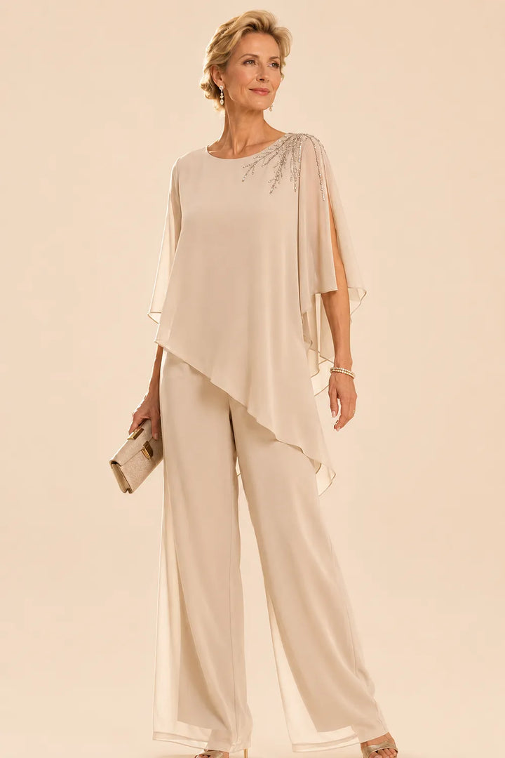 Adelisia | Completo Impreziosito in Chiffon
