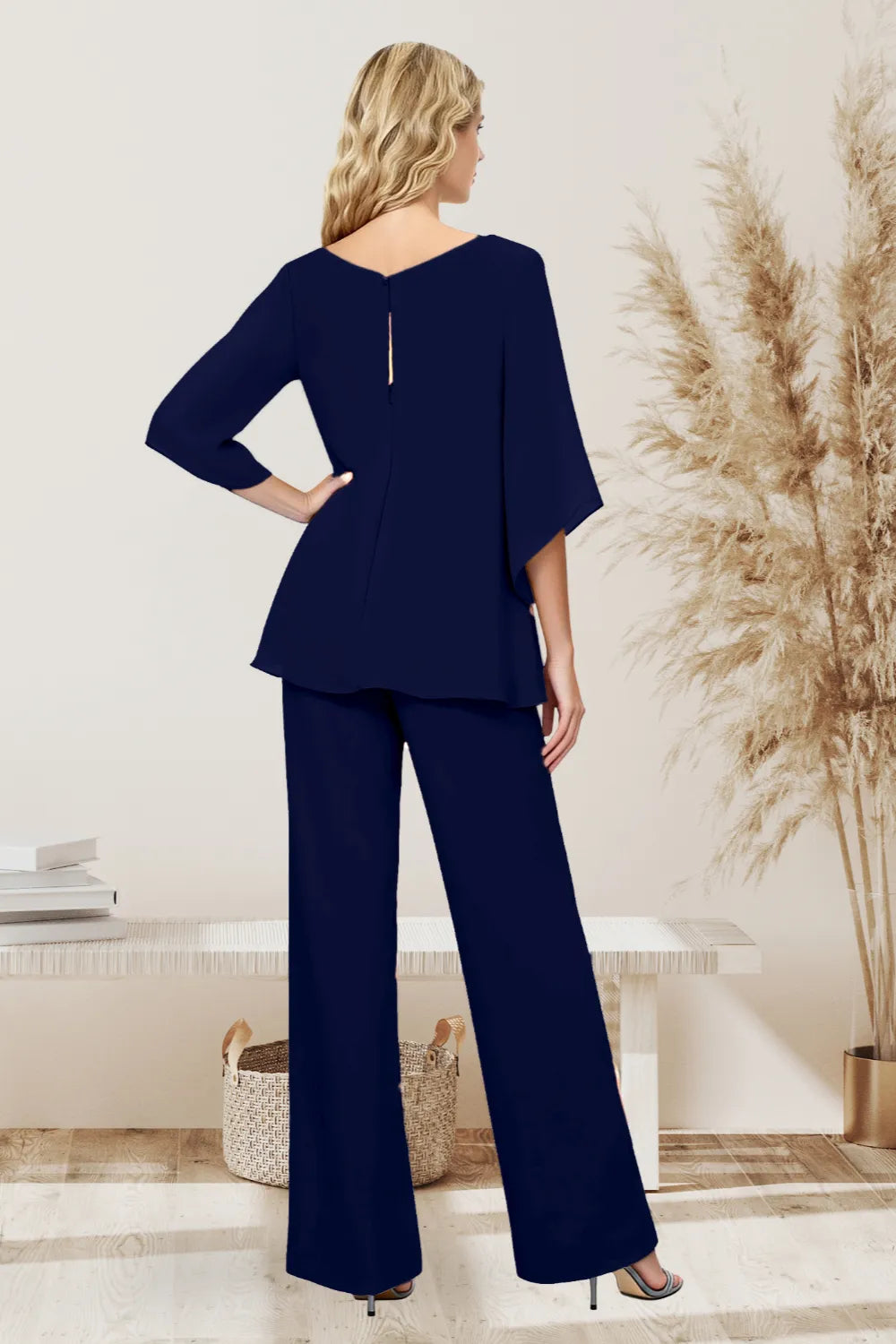 Raffaella | Completo Formale in Chiffon