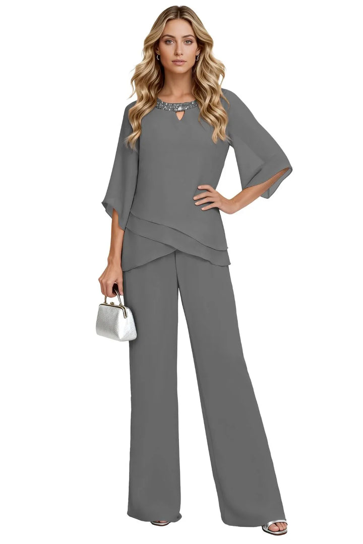 Raffaella | Completo Formale in Chiffon