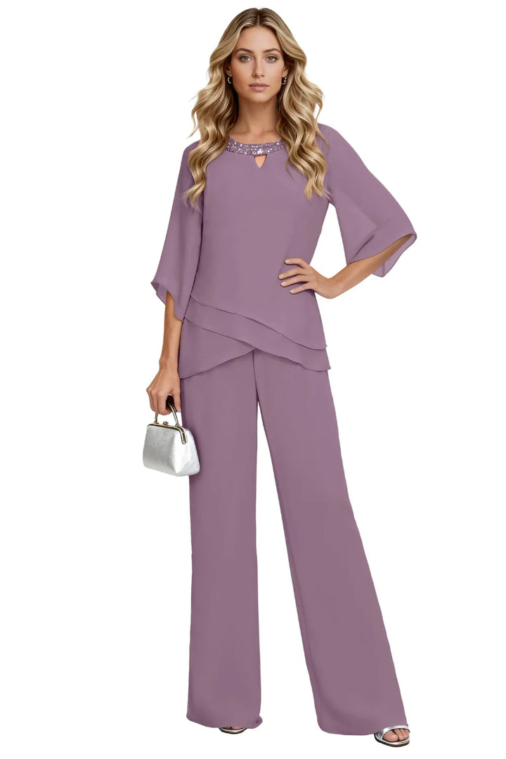 Raffaella | Completo Formale in Chiffon