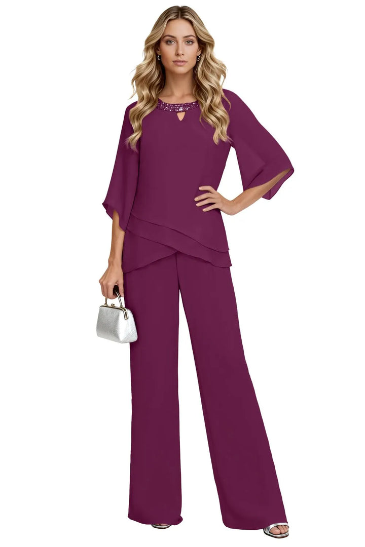 Raffaella | Completo Formale in Chiffon