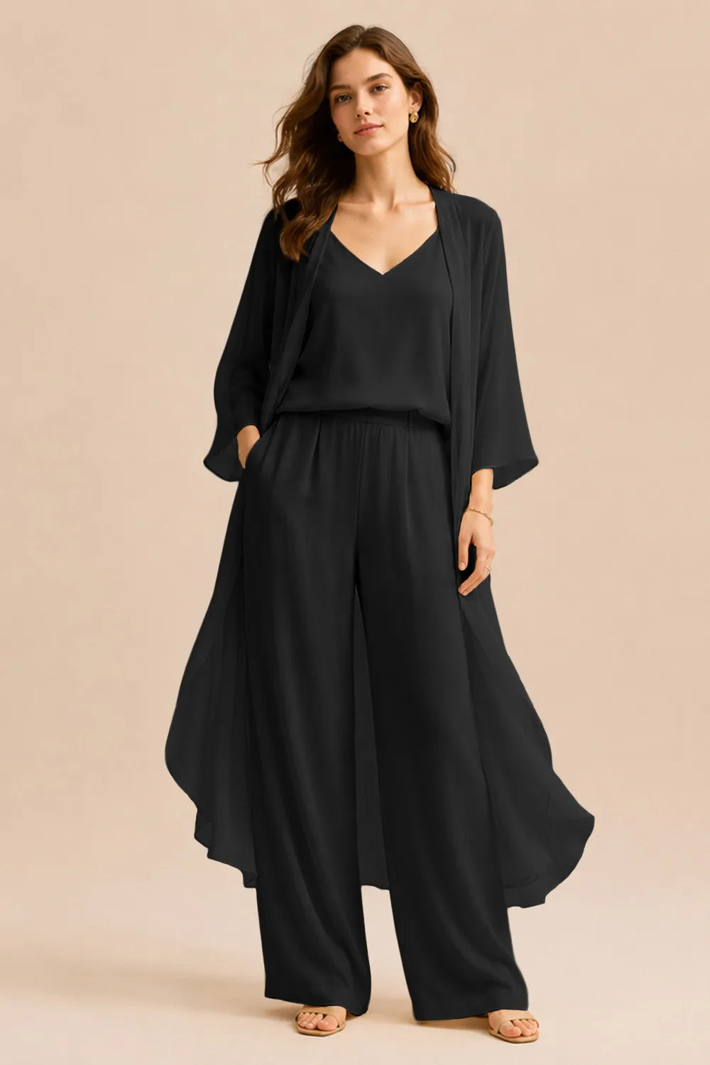 Raffinella | Completo Camicia e Giacca in Chiffon