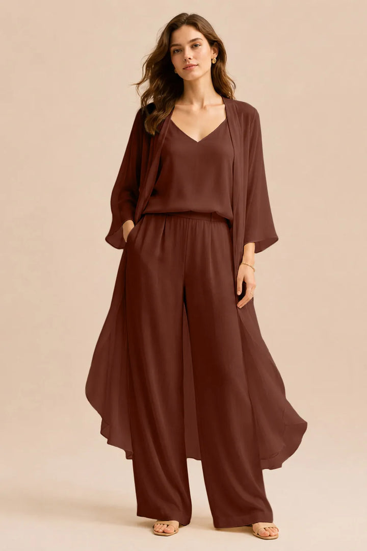 Raffinella | Completo Camicia e Giacca in Chiffon