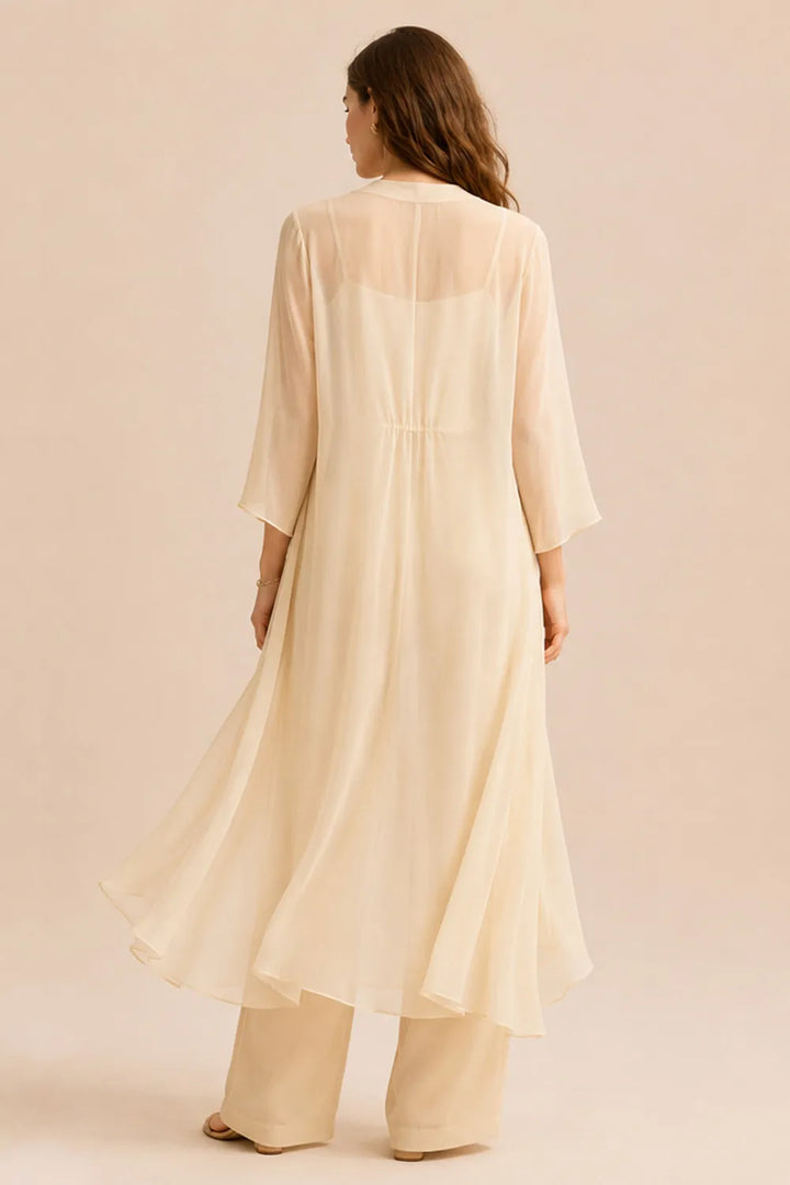 Raffinella | Completo Camicia e Giacca in Chiffon