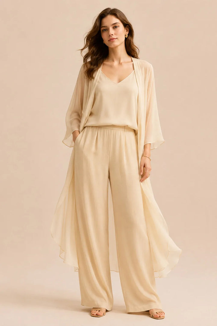 Raffinella | Completo Camicia e Giacca in Chiffon