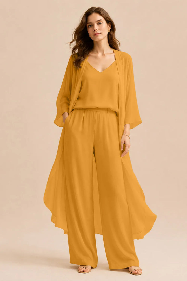 Raffinella | Completo Camicia e Giacca in Chiffon