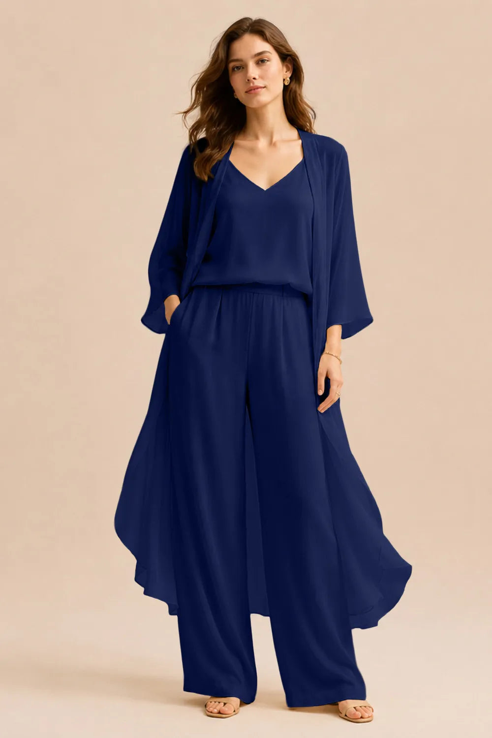 Raffinella | Completo Camicia e Giacca in Chiffon