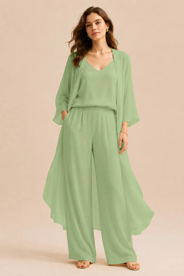 Raffinella | Completo Camicia e Giacca in Chiffon