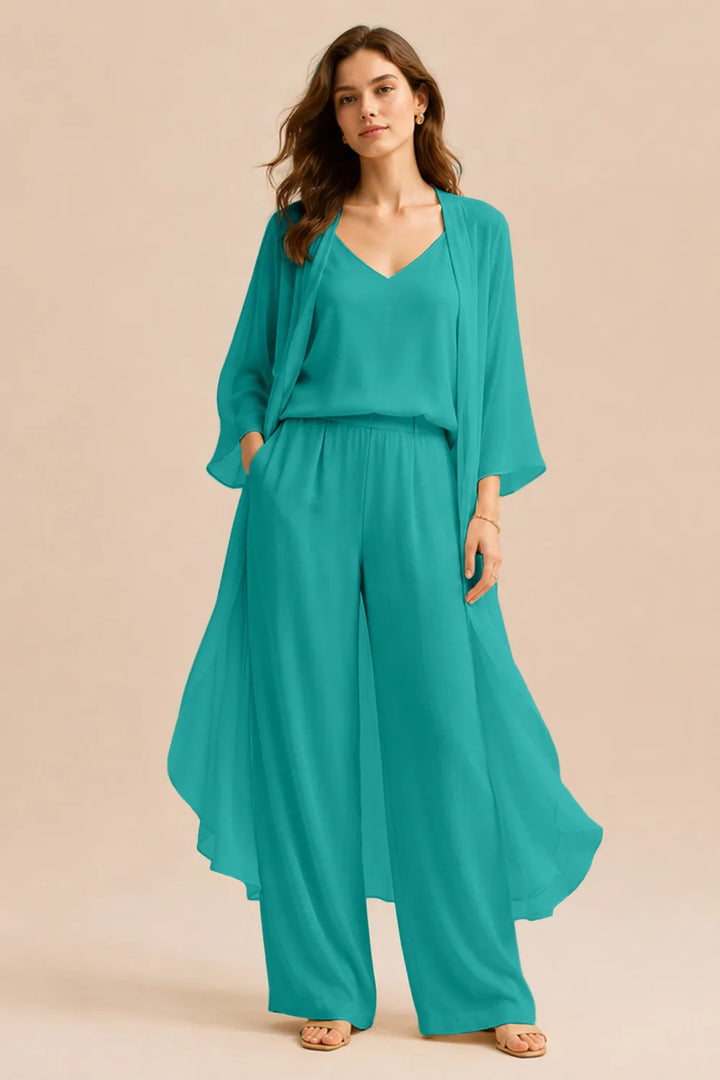 Raffinella | Completo Camicia e Giacca in Chiffon