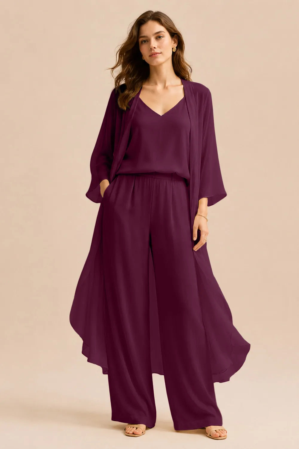 Raffinella | Completo Camicia e Giacca in Chiffon