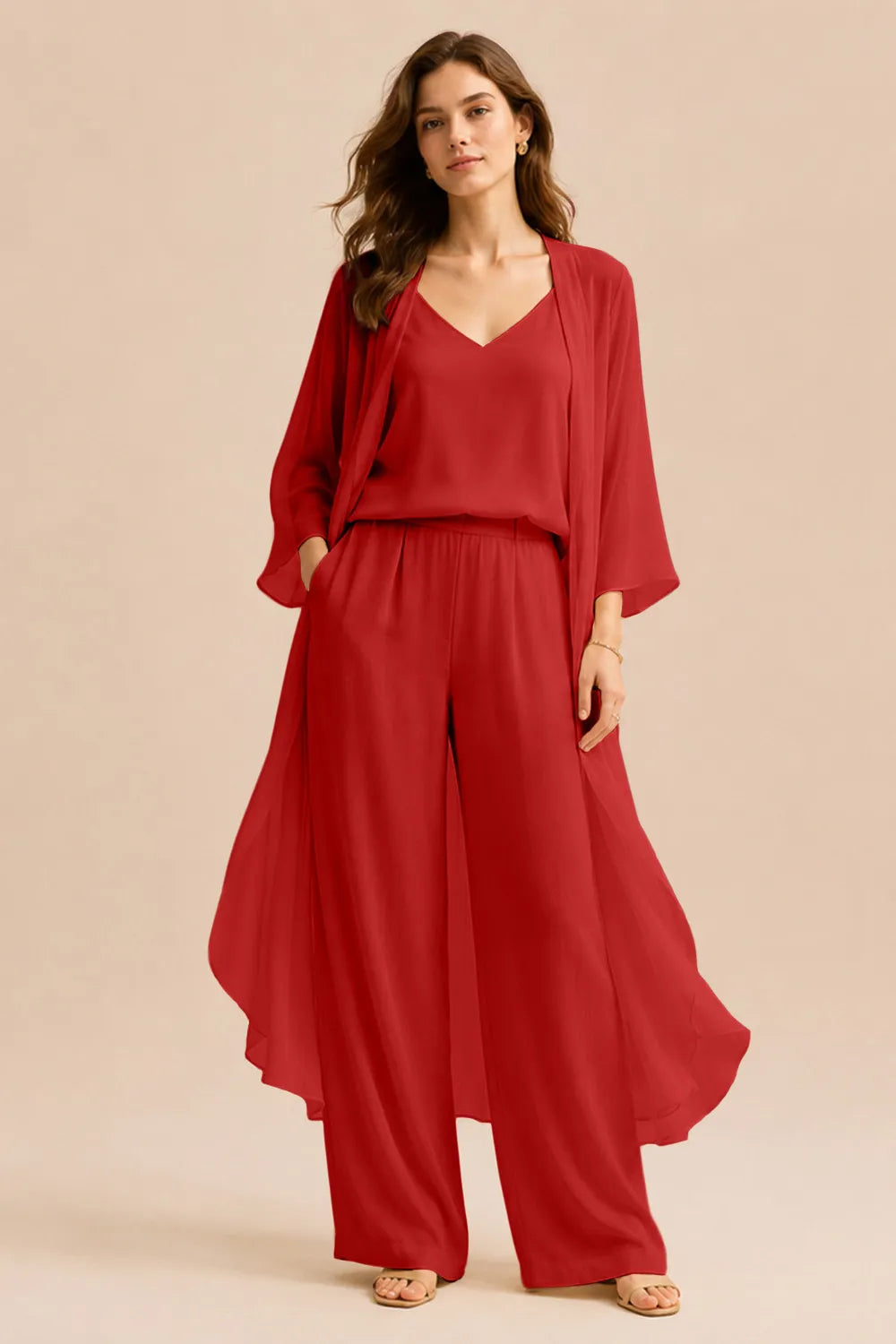 Raffinella | Completo Camicia e Giacca in Chiffon