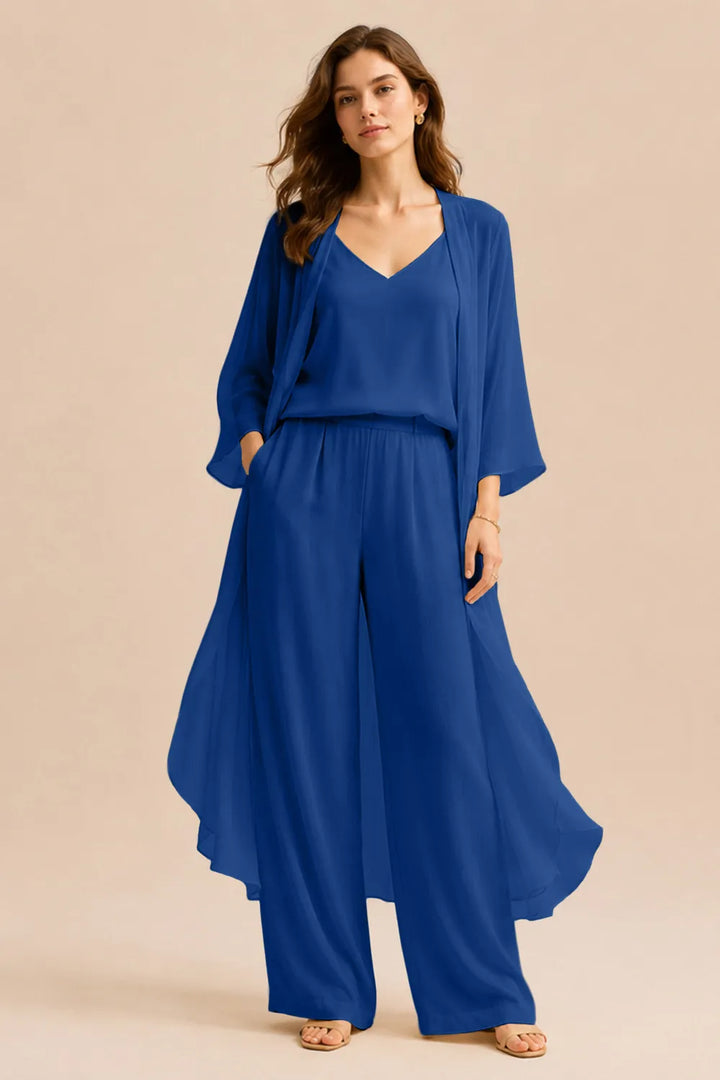 Raffinella | Completo Camicia e Giacca in Chiffon