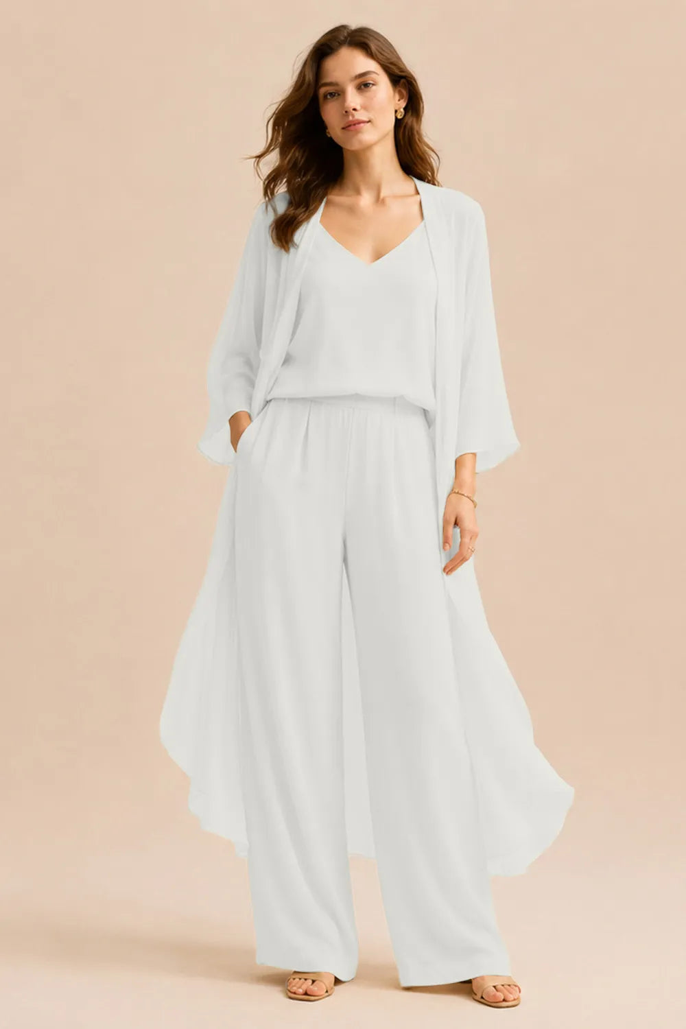 Raffinella | Completo Camicia e Giacca in Chiffon