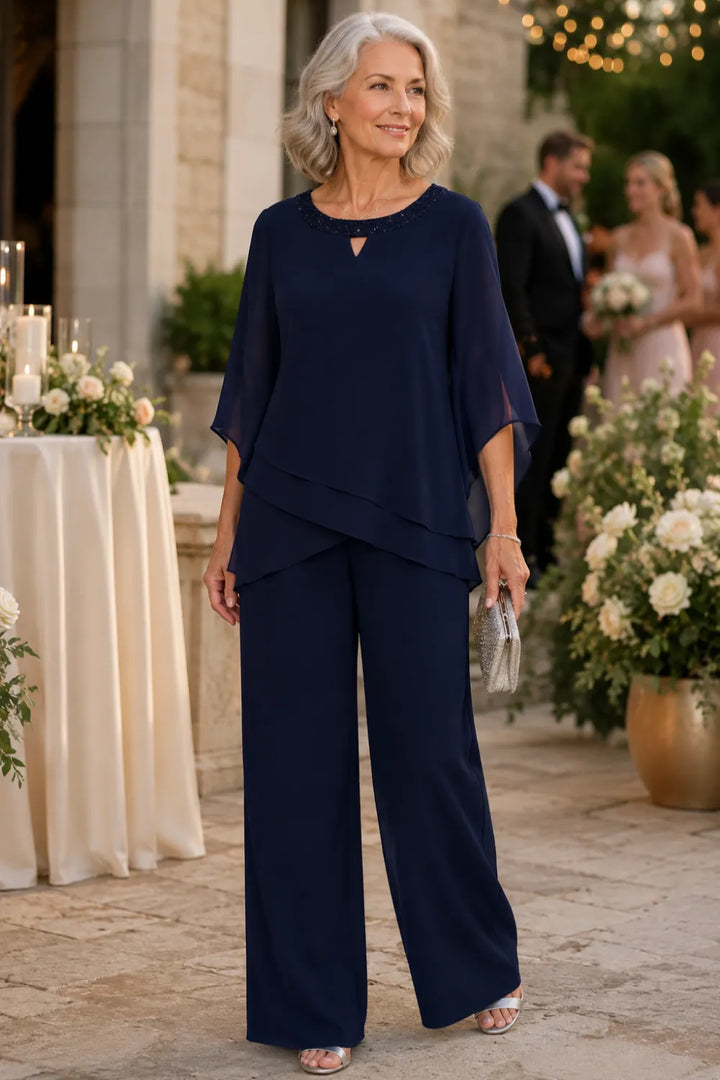 Raffaella | Completo Formale in Chiffon