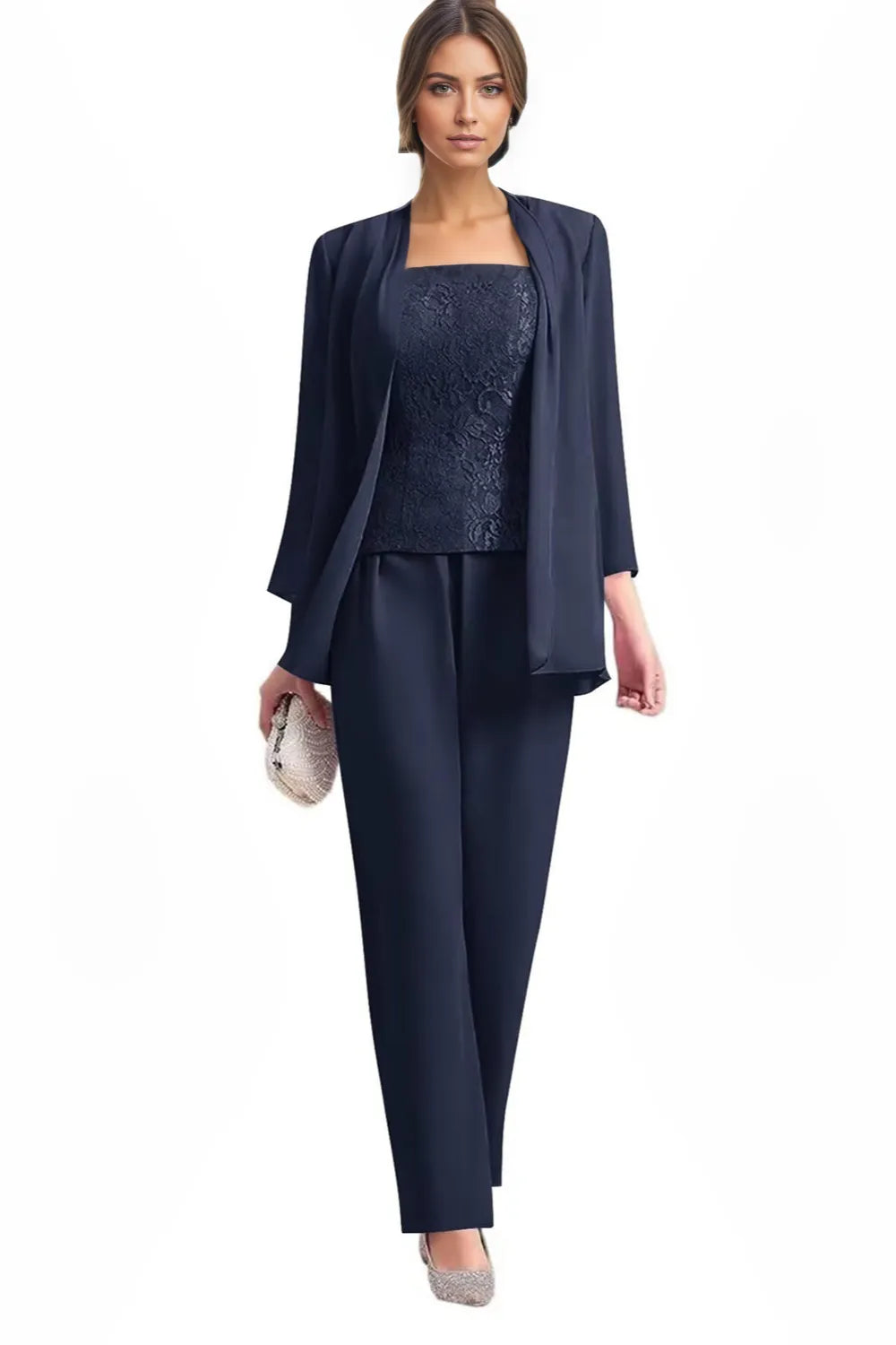 Stellina | Completo Formale Scollo Quadrato