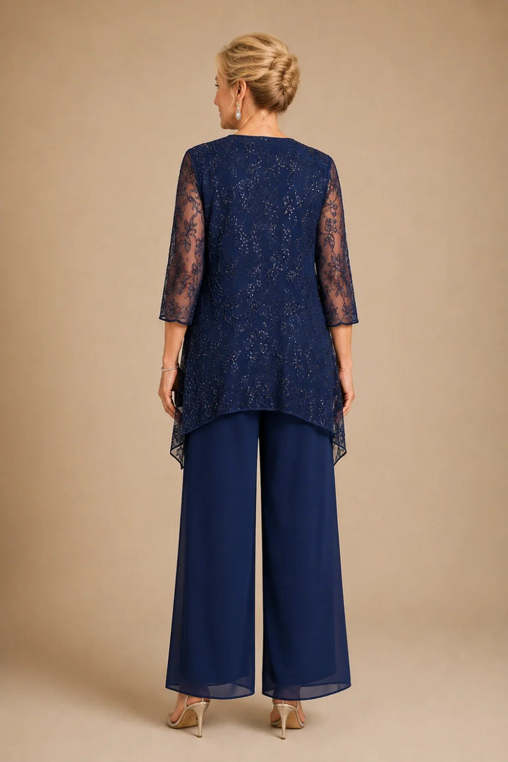 Violaine | Completo Scollo a V in Pizzo