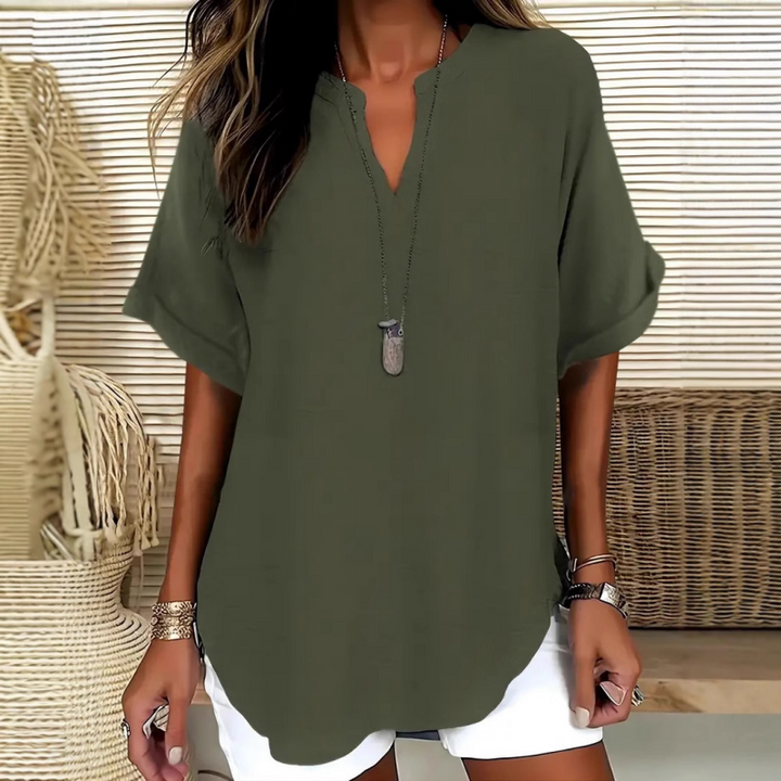 Livietta | Blusa Ariosa Scollo a V