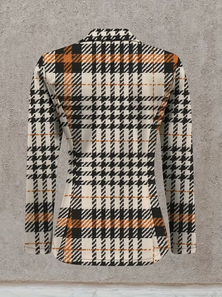 Donata | Blazer Pied de Poule