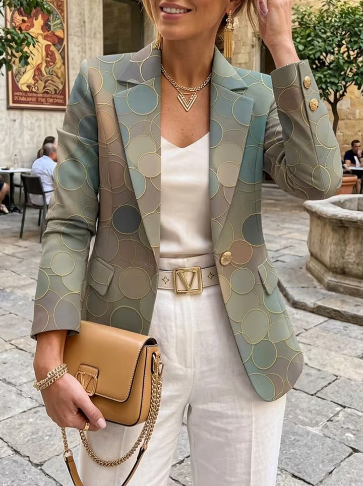Giada | Blazer Mosaico a Cerchi