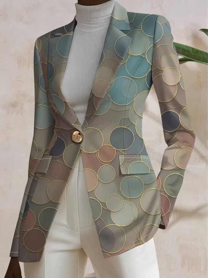 Giada | Blazer Mosaico a Cerchi