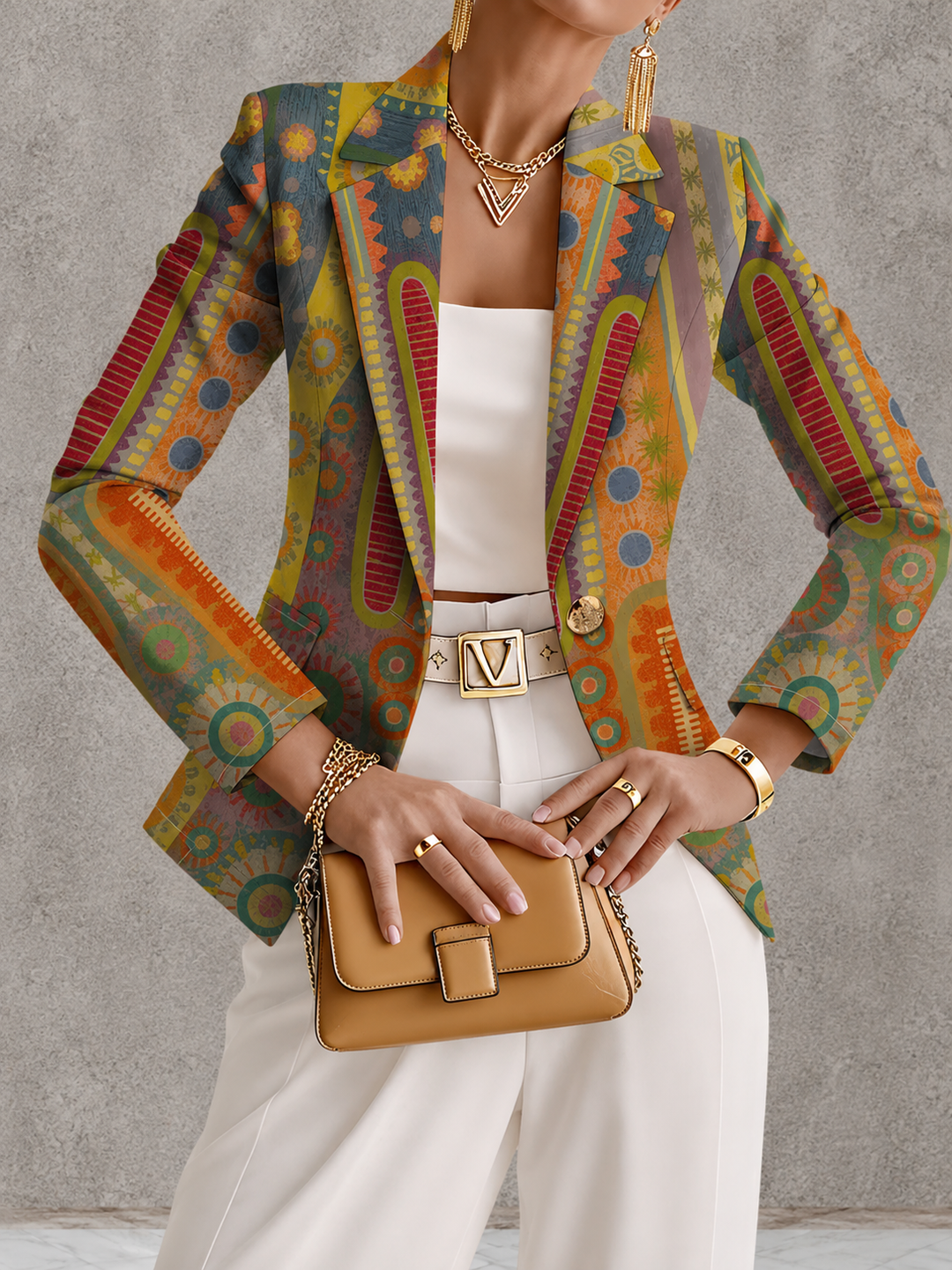 Grazina | Blazer Medaglione Bohémien