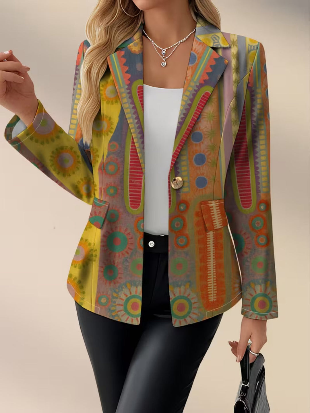 Grazina | Blazer Medaglione Bohémien