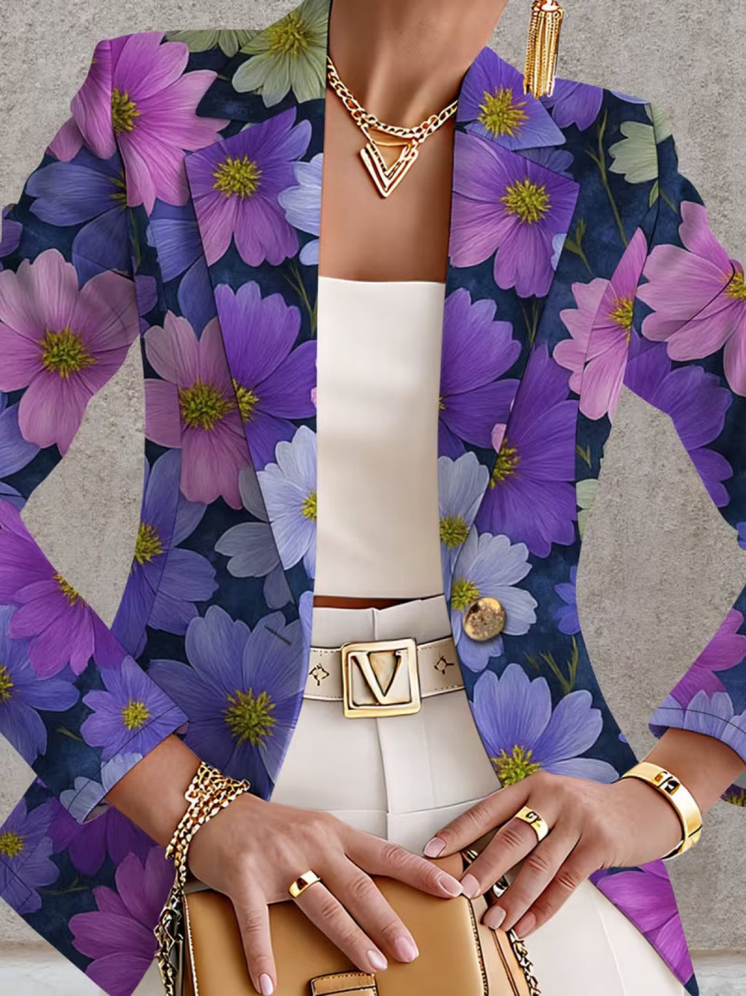 Loredana | Blazer Cosmos Viola