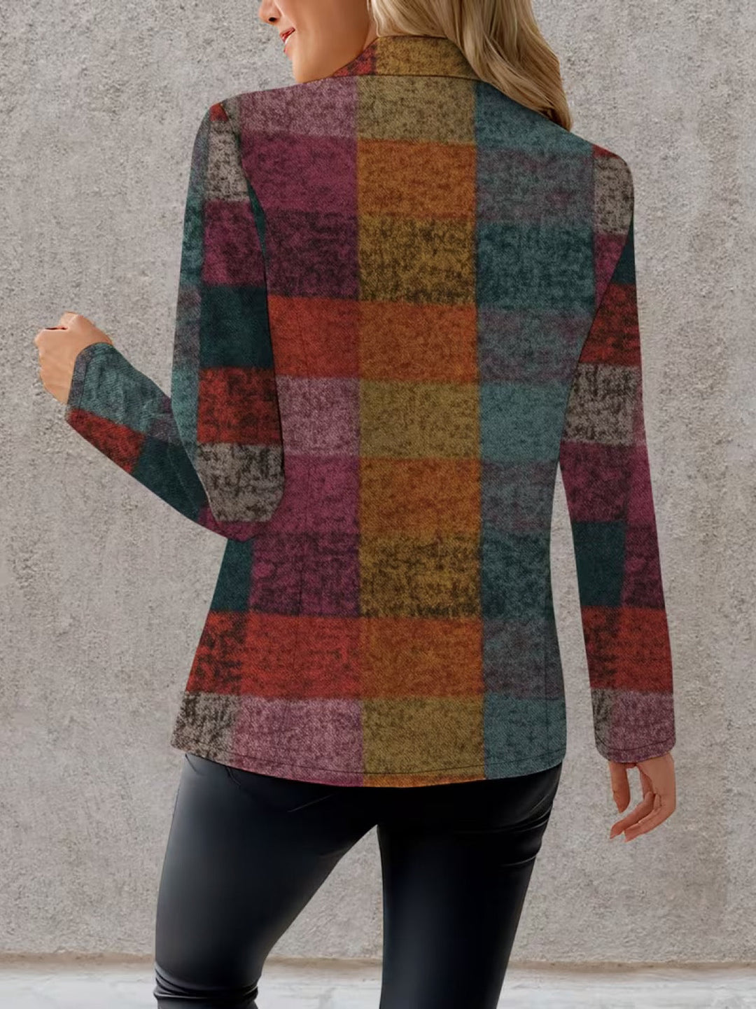 Ornetta | Blazer Scozzese Autunnale