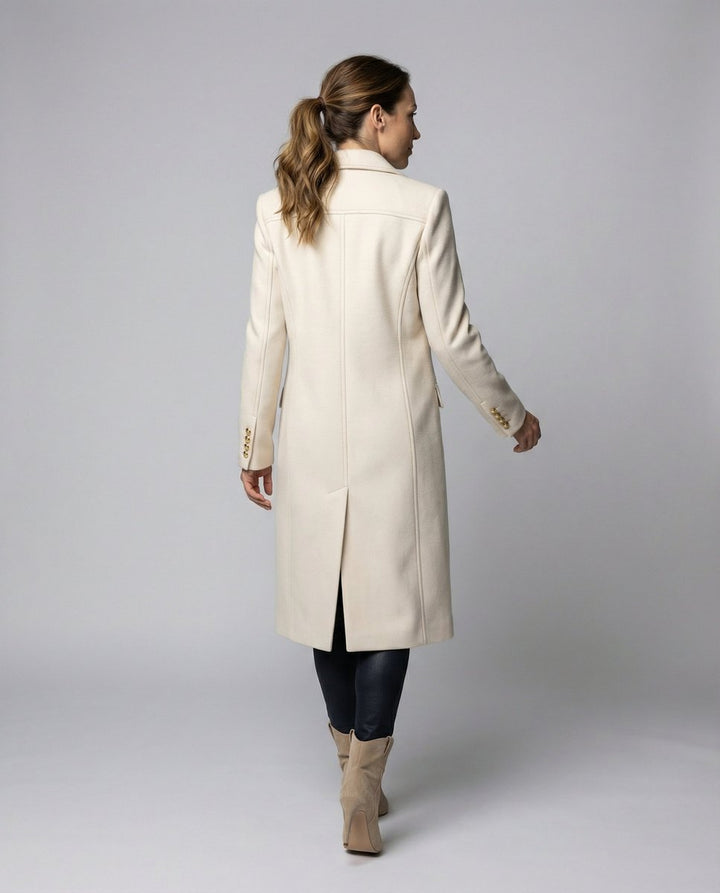 Alessandra | Cappotto Lungo Doppiopetto