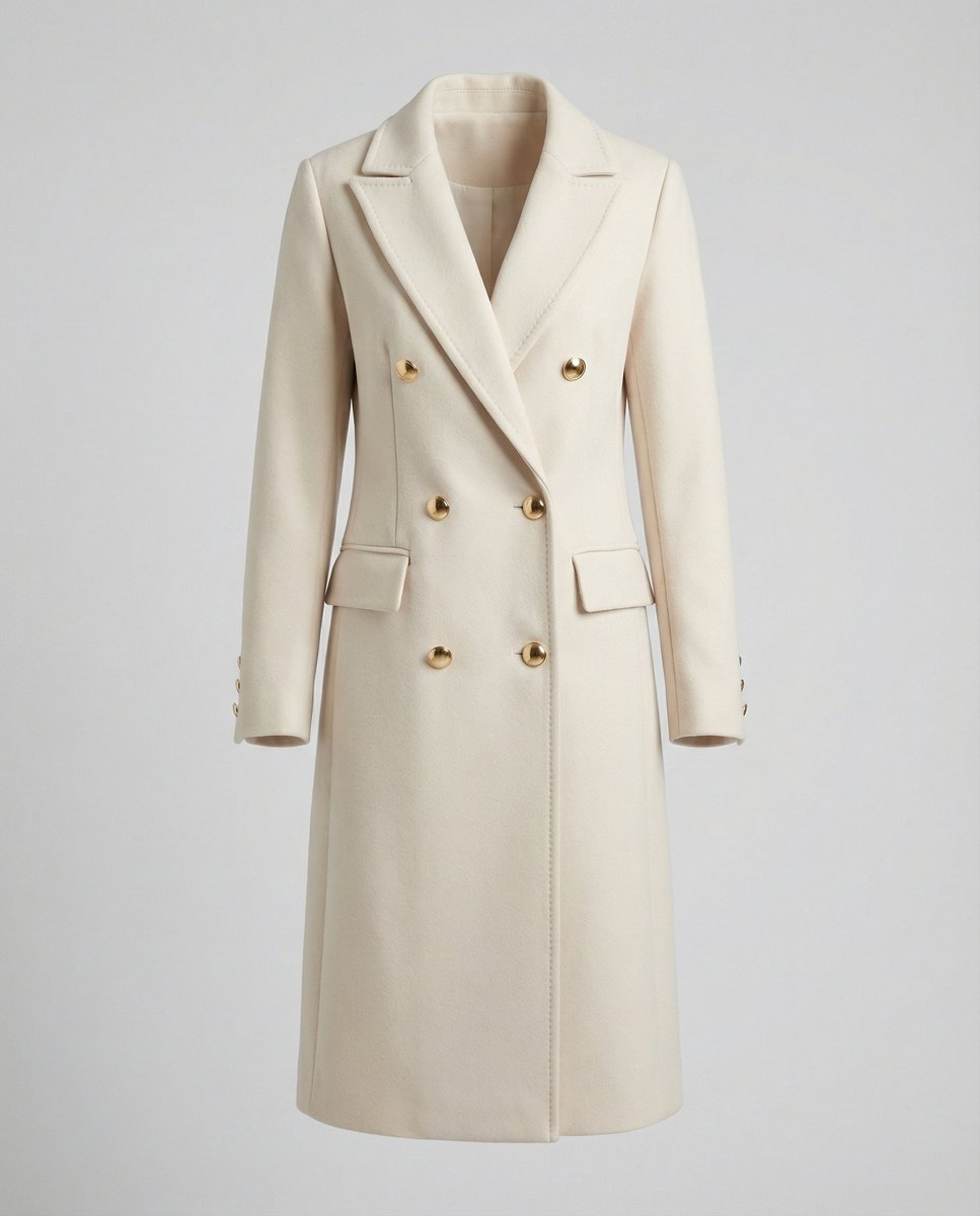 Alessandra | Cappotto Lungo Doppiopetto